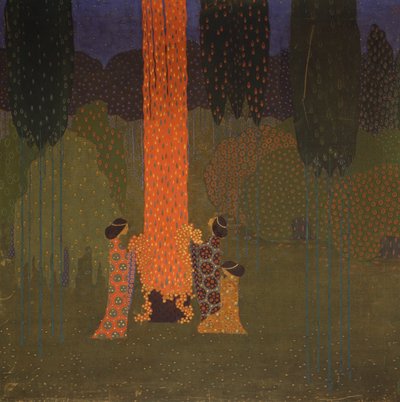 Mystické setkání od Vittorio Zecchin