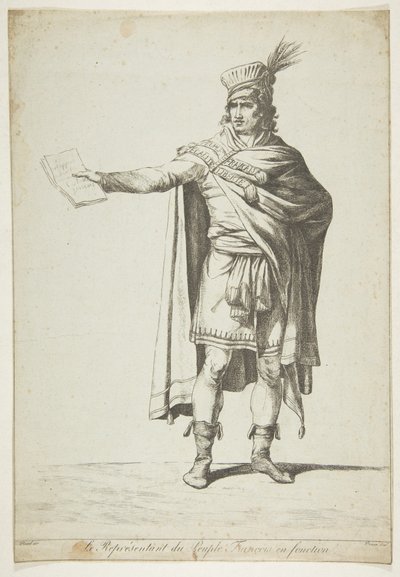 Zástupce francouzského lidu v úřadu, 1794. od Vivant Denon
