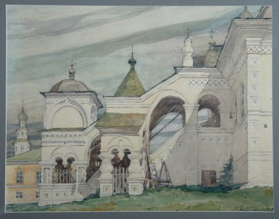 Kostel Nejsvětější Trojice v Solikamsku, 1909 od Vladimir Alexandrovich Plotnikov