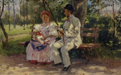 Na bulváru, 1894 od Vladimir Egorovic Makovsky