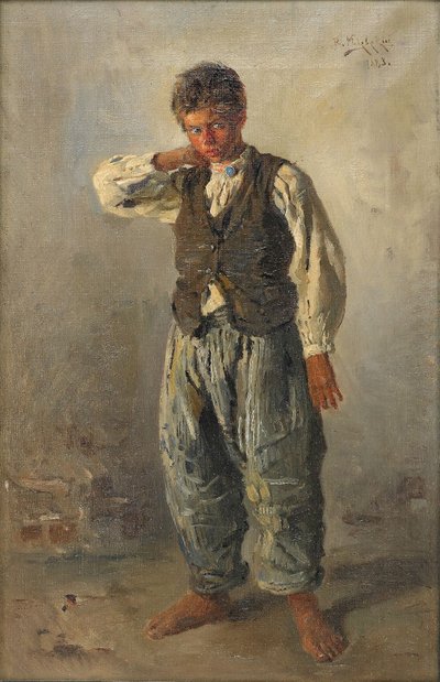The Young Urchin, 1883 od Vladimir Egorovic Makovsky