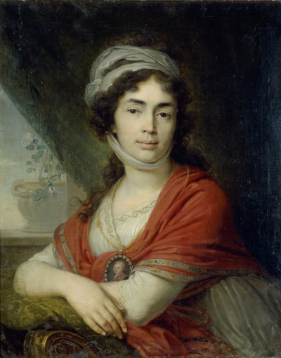 Portrét Marie Marfy Dmitrievny Duninové, rozené Norové, 1799 od Vladimir Lukich Borovikovsky