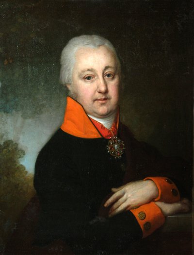 Portrét Nikolaje Michajloviče Jakovleva, 1802 od Vladimir Lukich Borovikovsky