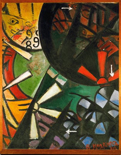 Ruleta (malba na plátně) od Vladimir Mayakovsky