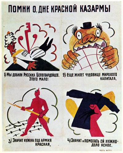 ROSTA okno č. 729, 1920 od Vladimir Mayakovsky