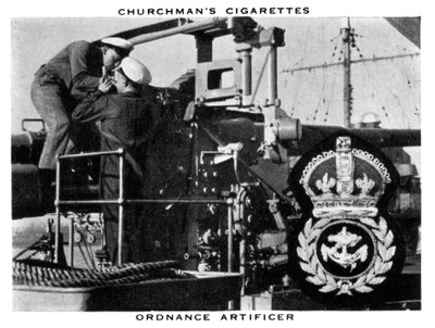 Ordnance Artificer, 1937. od WA and AC Churchman