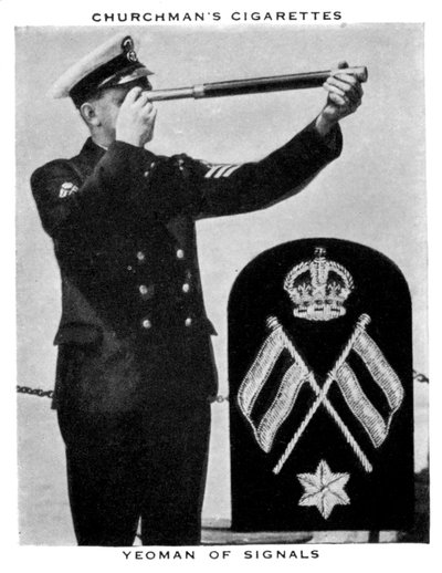 Yeoman of Signals, 1937. od WA and AC Churchman