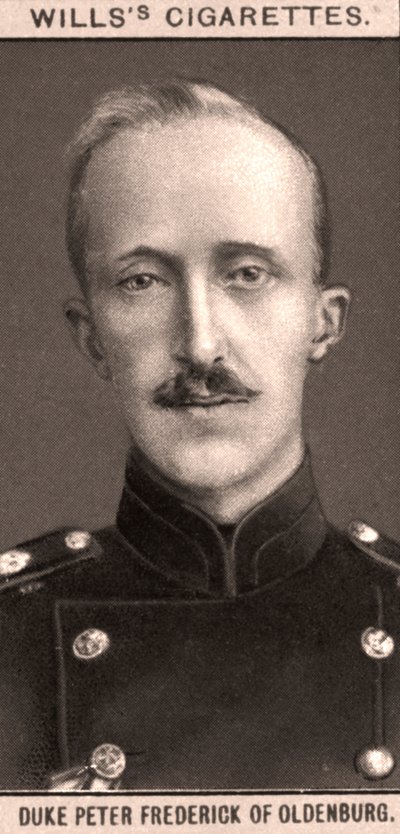 vévoda Peter Frederick z Oldenburgu, 1908. od WD and HO Wills