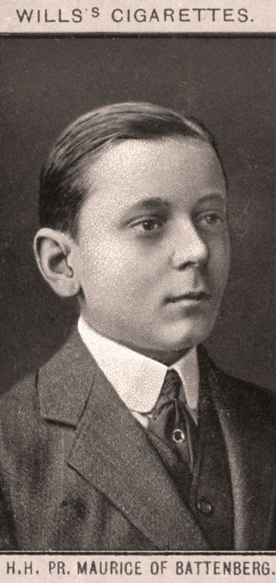 H.H, PR. Maurice z Battenbergu, 1908. od WD and HO Wills