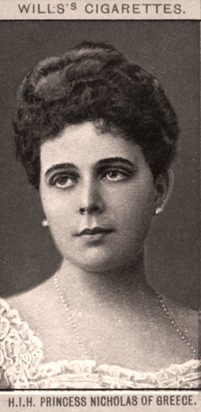 H.I.H princezna Nicholas Řecka, 1908. od WD and HO Wills