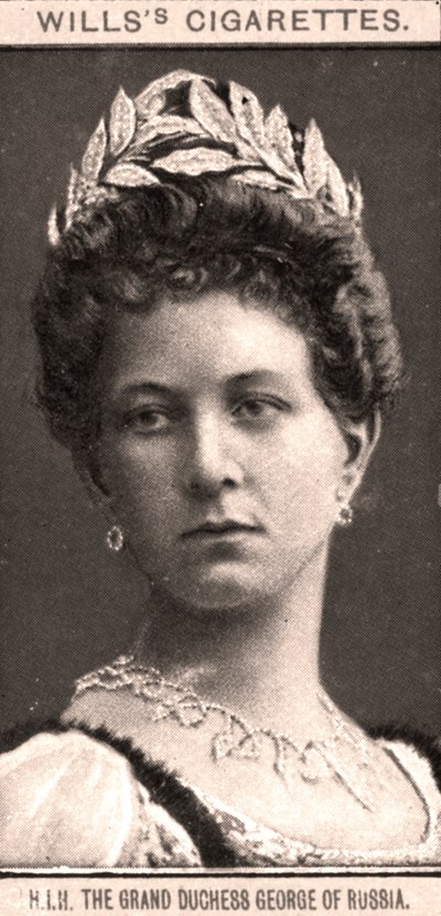 H.I.H Velká vévodkyně George Ruska, 1908. od WD and HO Wills