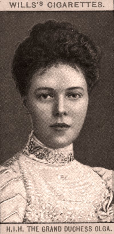 H.I.H Velkokněžna Olga, 1908. od WD and HO Wills