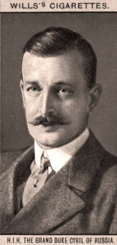H.I.H Velkovévoda Cyril Ruska, 1908. od WD and HO Wills
