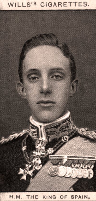 HM Španělský král, 1908. od WD and HO Wills