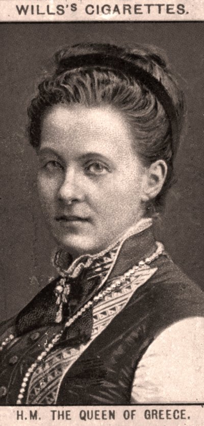 H.M Řecká královna, 1908. od WD and HO Wills
