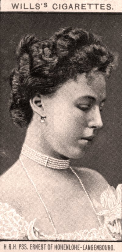 H.R.H., PSS. Ernest z Hohenlohe-Langenbourg, 1908. od WD and HO Wills