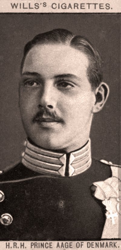 H.R.H Prince Aage z Dánska, 1908. od WD and HO Wills