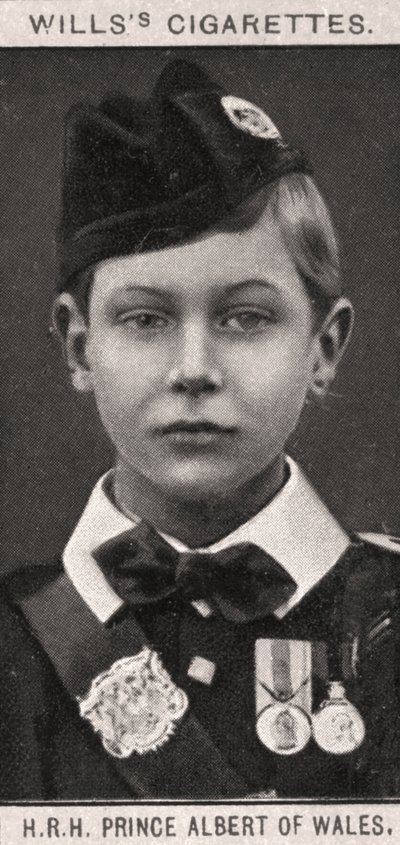 H.R.H princ Albert z Walesu, 1908. od WD and HO Wills