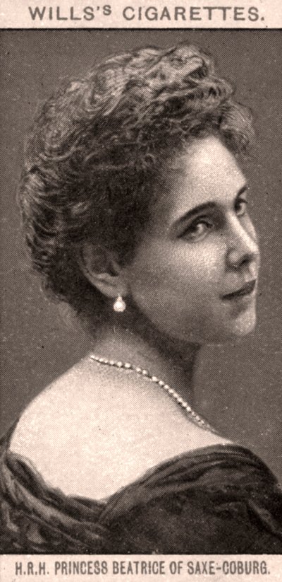 H.R.H princezna Beatrice Saxe-Coburg, 1908. od WD and HO Wills