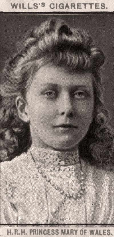 H.R.H princezna Mary z Walesu, 1908. od WD and HO Wills