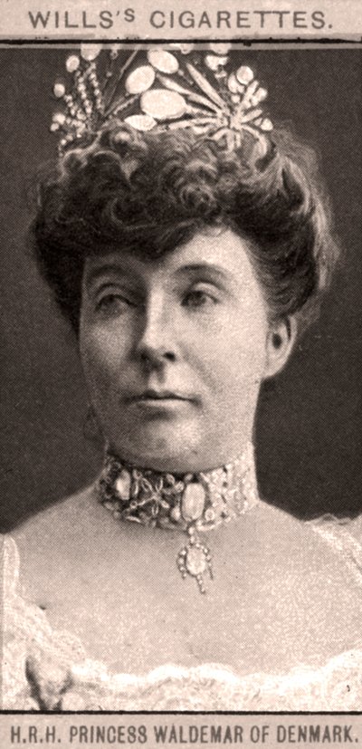 H.R.H princezna Waldemar z Dánska, 1908. od WD and HO Wills