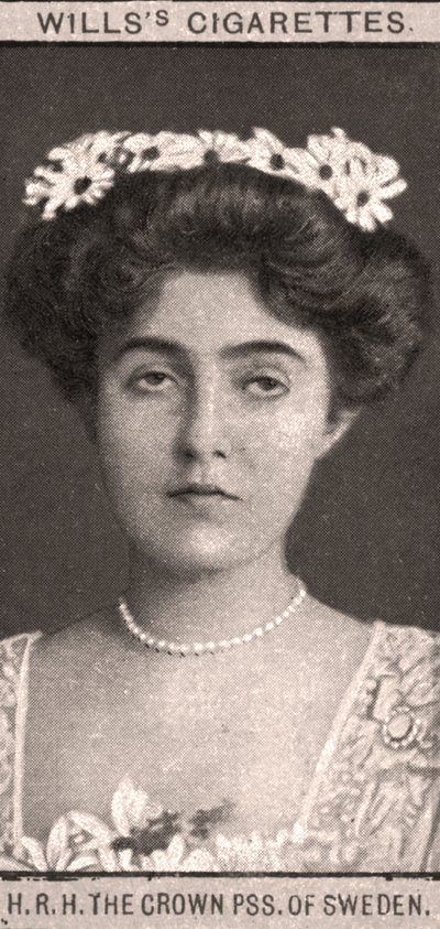 H.R.H The Crown PSS. Švédsko, 1908. od WD and HO Wills