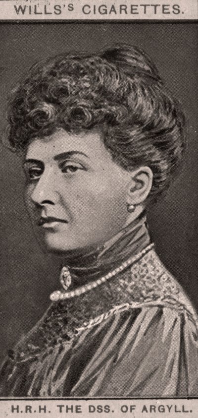 H.R.H, The DSS. Z Argyllu, 1908. od WD and HO Wills