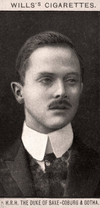 H.R.H. Vévoda ze Saxe-Coburg a Gotha, 1908. od WD and HO Wills