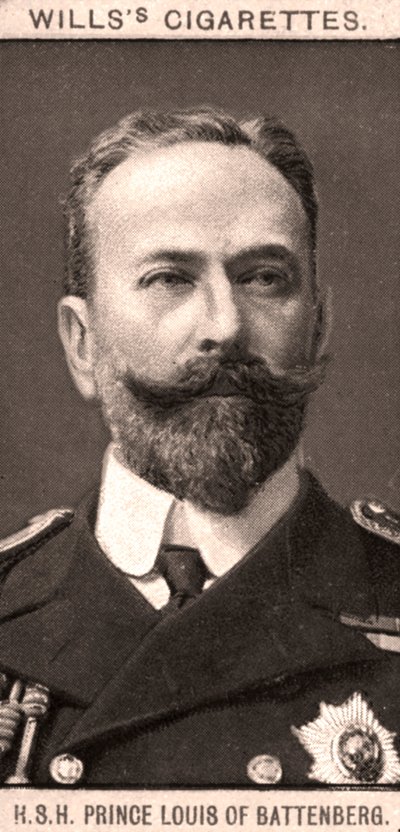H. S. H. princ Louis z Battenbergu, 1908. od WD and HO Wills