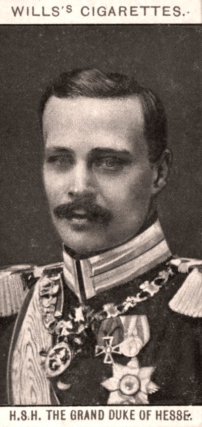 H.S.H velkovévoda z Hesenska, 1908. od WD and HO Wills