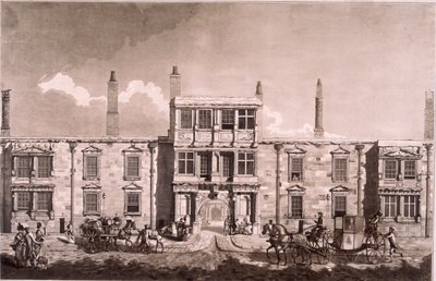 Somerset House, Londýn, 1777 od WG Moss