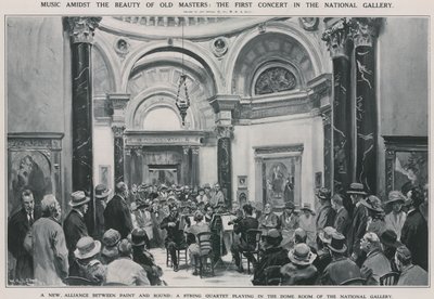 První koncert v Národní galerii od W.R.S. Stott
