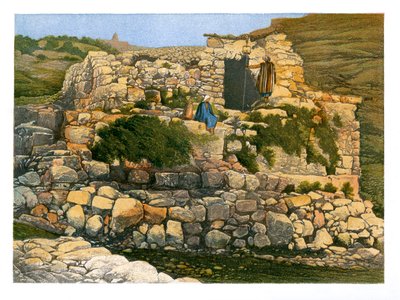 Studna En-Rogel, Jeruzalém, c1870. od W. Dickens