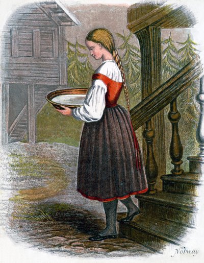Norská farmářka, 1809. od W. Dickes