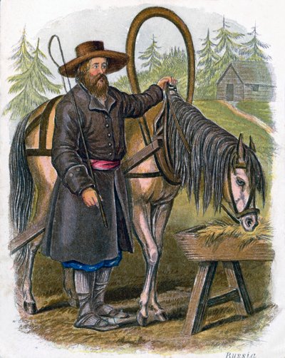 „Ruský rolník“, 1809. od W Dickes