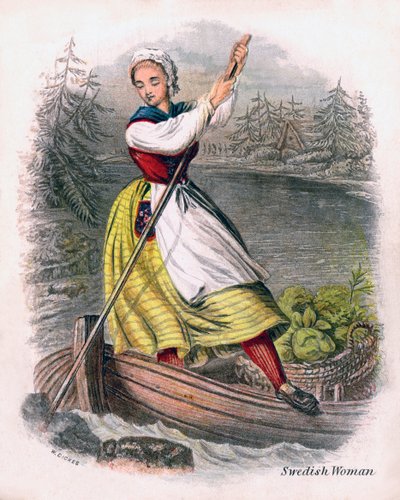 Švédské veslování, 1809. od W. Dickes