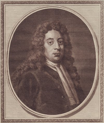 Portrét anglického admirála George Bynga od John Ward Dunsmore