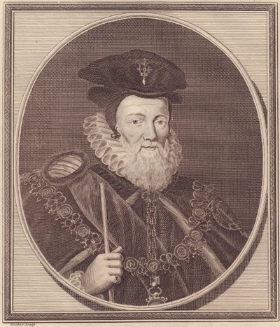 Portrét Williama Cecila od John Ward Dunsmore