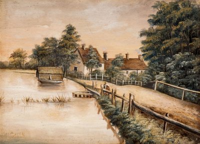 Longmoor Pool, Sutton Park, 19. století. od W. Green