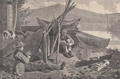 Kempování v Adirondacks Harper