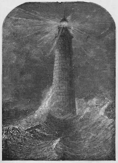 Maják Minots Ledge, Massachusetts, 1877, 1883 od W. H. Morse