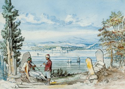 Pohled v Dardanells, 1869 od W. H. Wrench