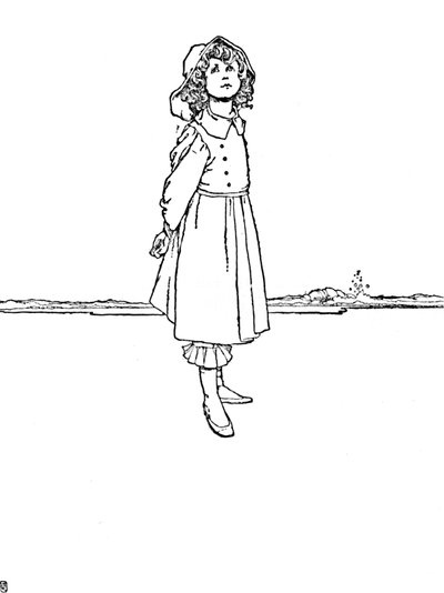 A Karen byla oblečená velmi elegantně, c1930 od William Heath Robinson