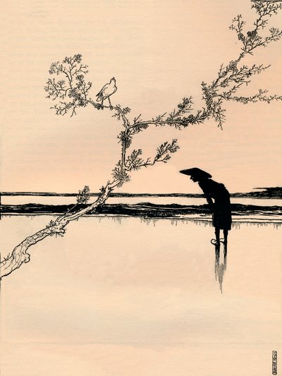Slavík, 1897 od William Heath Robinson