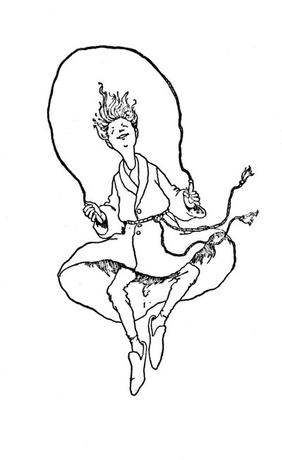 Syn žil vesele, c1930 od William Heath Robinson