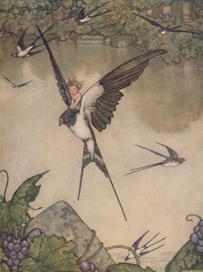 Ano, půjdu s tebou! Řekl Tommelise, c1930 od William Heath Robinson