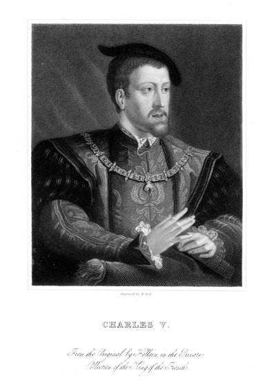 Karel V., španělský král a císař Svaté říše římské. od W. Holl