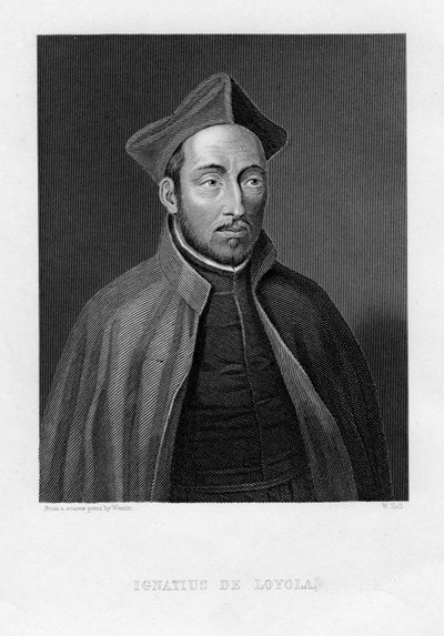 Ignác z Loyoly, generální představený Tovaryšstva Ježíšova od W. Holl