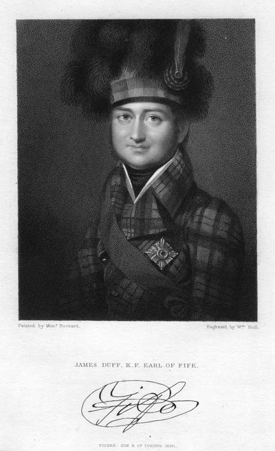 James Duff 1729-1809, 2. hrabě z Fife, 1830. od W. Holl