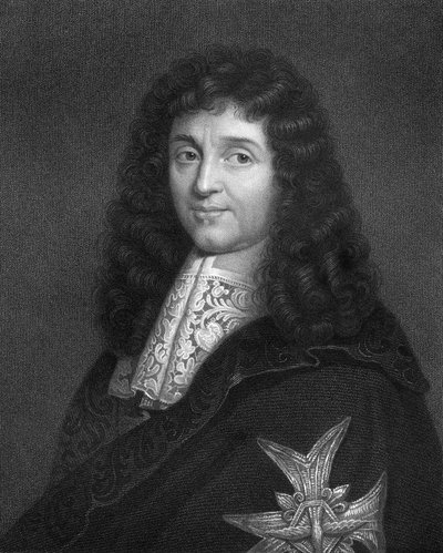 Jean-Baptiste Colbert, francouzský státník 17. století, 1836. od W. Holl